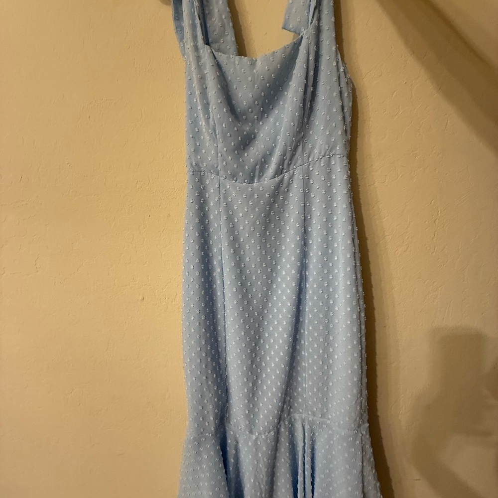 Light Blue Sleeveless Dress